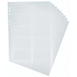 DURABLE Visitenkartenhülle Polypropylen transparent 10 St./Pack.