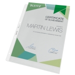 Leitz Prospekthülle Premium DIN A4 0,13mm oben offen Polypropylen, 30 % recycelt farblos 100 St./Pac