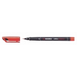 STABILO Folienstift OHPen universal 0,4mm rot nicht dokumentenecht