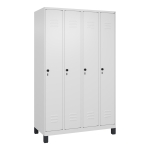 C+P Kleiderspind Classic PLUS 1.200 x 1.950 x 500 mm (B x H x T) 4 Abteile Stahl verkehrswei
