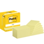 Post-it Haftnotiz Notes 127 x 76 mm (B x H) gelb 100 Bl./Block 12 Block/Pack.