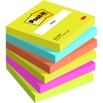 Post-it Haftnotiz Notes Energetic Collection 76 x 76 mm (B x H) neongelb, paradiseblau, vitalorange