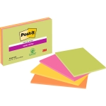 Post-it Haftnotiz Super Sticky Meeting Notes 152 x 101 mm (B x H) je 1 x limonengrn, ultragelb, vi