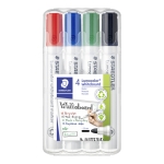 STAEDTLER Whiteboardmarker Lumocolor 351 2mm farbig sortiert 4 St./Pack.