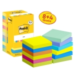 Post-it Haftnotiz Notes Promotion Energetic Collection 76 x 76 mm (B x H) 4 x neongelb, je 2 x para