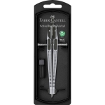 Faber-Castell Schnellverstellzirkel GRIP 2001 390mm Drehmechanik Metall 1 Gelenk