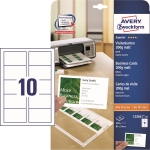Avery Zweckform Visitenkarte Superior DIN A4 200g/m wei 25 Bl./Pack. 250 St./Pack.
