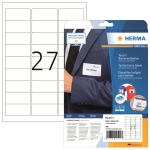 HERMA Namensetikett SPECIAL 63,5 x 29,6 mm (B x H) Acetatseide weiß 540 Etik./Pack.