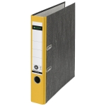 Leitz Ordner 52mm DIN A4 Rckenschild: geklebt Werkstoff: Graupappe, recycelt Material auen: Papier