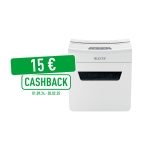 Leitz Aktenvernichter IQ 6X Protect Premium P-4 Papier, Heftklammern, Büroklammern Partikelschnitt w