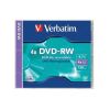 VERBATIM DVD-RW 4.7GB 120Min 4x Jewelcase PA=5St