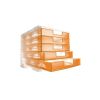 STYRO Schubladenbox LightBox 27x34x 25,5cm mandarin/transparent