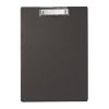 Schreibplatte mit Folienberzug, 230 x 320 mm, 13 mm, schwarz