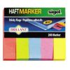 Haftmarker Papier 60x50mm farbig sortiert 5x40Blatt