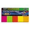 Haftmarker Papier 100x50mm farbig sortiert 5x40Blatt