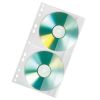 CD/DVD-Hlle, lange Seite, PP, glnzend, farblos