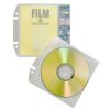 CD-Hlle COVER EASY, fr 2 CDs/1CD mit Booklet, PP, 155x240x13mm