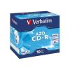 VERBATIM$ CDR 43327 52X 700MB JC DataLife Plus Crystal Surface, Pack a 10 ST