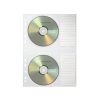 CD-Hllen A4 PP inkl.Index glatt f. 2 CDs 5er Pack