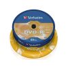 VERBATIM$ DVD-R 43522 16x 4,7GB Scratch Resistant Surf.25er Spin