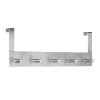 ALCO Trgarderobe 35 x 7,5 x 13,5 cm (B x H x T) Edelstahl, gebrstet silber