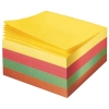 Zettelklotz 9 x 9 x 9 cm (B x H x T) 80g/m elementar chlorfrei gebleicht, holzfrei farbig sortiert 