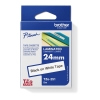 Brother Schriftbandkassette P-touch 24 mm x 8 m (B x L) transparent schwarz