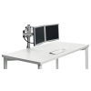 NOVUS Monitorschwenkarm TSS Duo 11kg Aluminium/Kunststoff silber/anthrazit