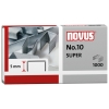 NOVUS Heftklammer No. 10 SUPER Heftgerte, Heftzangen 1.000 St./Pack.