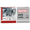 NOVUS Heftklammer 24/6 SUPER Heftgerte, Heftzangen 1.000 St./Pack.