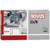 NOVUS Heftklammer 23/8 Blockhefter 1.000 St./Pack.