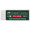 Faber-Castell Radierer Vinyl Eraser 7081 N Bleistifte, Buntstifte 2,2 x 1,2 x 6,1 cm (B x H x L) Kun