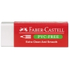 Faber-Castell Radierer PVC-FREE 7095 Bleistifte 2,2 x 1,1 x 6 cm (B x H x L) Kunststoff wei