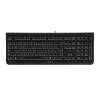 CHERRY Tastatur KC 1000 Windows, Mac universell USB-A schwarz