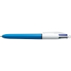 BIC Mehrfarbkugelschreiber 4 Colours Original 0,4mm rot, blau, grn, schwarz Refill 4 colours Druc