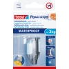 tesa Klebepad Powerstrips Waterproof Large 20 x 50 mm (B x L) wei 6 St./Pack.