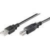 Goobay USB-Kabel Hi-Speed 1,8m schwarz