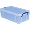 Really Useful Box Aufbewahrungsbox 46,5 x 15,5 x 27 cm (B x H x T) 12l Polypropylen transparent