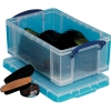 Really Useful Box Aufbewahrungsbox 39 x 15,5 x 25,5 cm (B x H x T) DIN A4 9l Polypropylen transparen