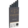 Parker Tintenpatrone QUINK Groraumtintenpatrone QUINK nicht lschbar schwarz 5 St./Pack.