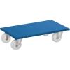 Fetra Transportroller 35 x 60 cm (B x H) 5,5kg Holz brillantblau 2 St./Pack.