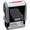 trodat Textstempel Office Printy 4912 47 x 18 mm (B x H) Gescannt blau/rot