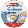 tesa Klebeband Doppelband 15 mm x 10 m (B x L) beidseitig klebend Vlies transparent