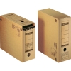 Leitz Archivbox Premium 12 x 27,5 x 32,5 cm (B x H x T) DIN A4 mit Archivdruck Wellpappe recycelt/Na