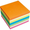 Soennecken Haftnotizwrfel Farbmix Brilliant 75 x 75 mm (B x H) orange, wei, gelb, blau, grn, pink