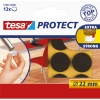 tesa Filzgleiter Protect 22mm braun 12 St./Pack.