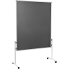 Legamaster Moderationstafel ECONOMY Mae der Oberflche: 120 x 150 cm (B x H) Filz grau