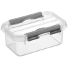 Sunware Aufbewahrungsbox Q-line 10 x 6,5 x 15 cm (B x H x T) DIN A5 0,5l Kunststoff transparent