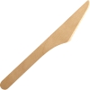 NATURE Star Messer Einweg 16cm Birkenholz natur 100 St./Pack.