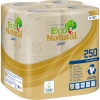 Eco Natural Toilettenpapier 2-lagig havanna 250 Bl./Rl. 64 Rl./Pack.